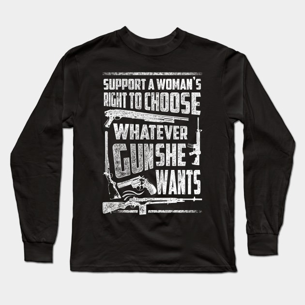 Gun owners Gun Lovers 2nd Amendment Long Sleeve T-Shirt by bestsellingshirts